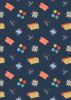 Small Things Crafts Fabric | Quilting Dark Blue