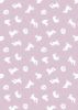 Small Things Polar Animals Fabric | Arctic Fox Winter Pink