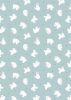 Small Things Polar Animals Fabric | Polar Bears Blue