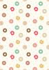 Small things Sweet Fabric | Doughnuts Cream