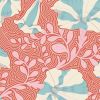 Gardenlife Tilda Fabric | Striped Petunia Coral