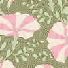 Gardenlife Tilda Fabric | Stripes Petunia Green
