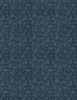 Enchantment Fabric | Leaf Ditzy Dark Blue