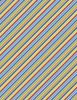 Alpha-Bots Fabric | Diagonal Stripe Multi