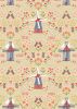 Tulip Fields Lewis & Irene Fabric | Windmills Lemon