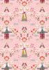 Tulip Fields Lewis & Irene Fabric | Windmills Light Rose