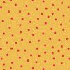 Little Matryoshka Fabric | Daisy Dot Yellow