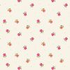 Hibiscus Hummingbird Fabric | Little Flower Dot Cream