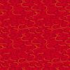 Year Of The Dragon Lewis & Irene Fabric | Dragon On Swirl Red, Metallic