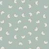 Country Life Fabric | Little Hens Duck Egg