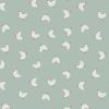 Country Life Fabric | Little Hens Duck Egg