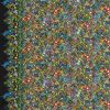 Effervescence Fabric | Full Width Border Multi Dot Caribbean