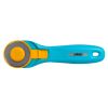 45mm Olfa Rotary Cutter - Aqua | Quick Blade Change & Comfort Handle