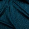 Cable Knit Jersey Fabric | Teal