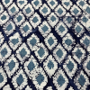 Canvas Fabric Batik | Ornamental Geo Blue