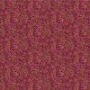 Cat-I-Tude Fabric | Feather Frolic Raspberry - Metallic