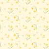 Cassandra Connolly Joys Of Spring Fabric | Daffodil Delight Pastel Yellow