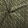 Stitch It, Christmas Metallic Fabric | Snowflakes Green