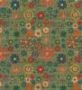 Cork Fabric Print | Flower Green