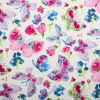 Cotton Rich Jersey Fabric | Butterfly Floral