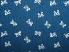 Denim Fabric Print | Butterfly Bow