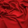 Heavy Scuba Crepe Fabric | Red