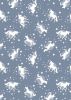 Fairy Nights Fabric | Unicorn Spots Dusky Blue