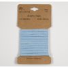 Classic Flat Elastic, 5mm Baby Blue - 3m