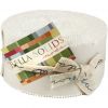 Moda Jelly Roll | Bella Solids White