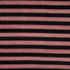 Chenille Knit Fabric | Stripe Old Rose