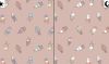 Light Reactive Jersey Fabric | Ice Lollies Dusty Pink
