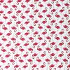 Luxury Sweatshirt Fabric | Flamingo White