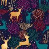 Stitch It, Colourful Times Christmas | Reindeer Forest Navy