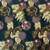 Japanese Hiko Fabric | Green Metallic