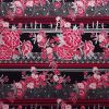 Japanese Gori Fabric | Floral Pink