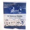 Swish Deluxe Valance Hooks Pack Of 10