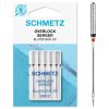 Schmetz Double Scarf Overlocker / Serger Needles - Chrome - Ball Point | Sizes 80 - 90