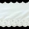 Premium Egyptian Cotton Broderie Anglaise Lace - Wide Width - Natural