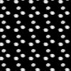Viscose Twill Fabric | Chalk Dots On Black