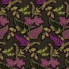 Viscose Jersey Fabric | Botanical Purple