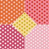 Tilda Medium Dots Classic Fabric | Fat Quarter Pack 2