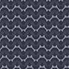 Paws & Claws Lewis & Irene Fabric | Herring Bone On Dark Blue