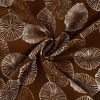 French Terry Brushed Fabric | Shell Brown