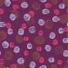 Jersey Cotton Fabric | Dots Burgundy