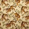 Japanese Taigasu Fabric | Cream Metallic