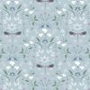 Cassandra Connolly Water Garden Fabric | Graceful Reflections Duck Egg Blue