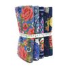 Japanese Fat Quarter Bundle | Curated 'Scraps' 5 Fat Qs! - Blues