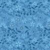 Forget Me Not Lane Lewis & Irene Fabric | Countryside Birds Denim Blue
