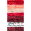 Island Batik Fabric Strip Pack | Ravishing Reds