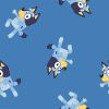 Polar Fleece Fabric | Licensed Bluey Classic